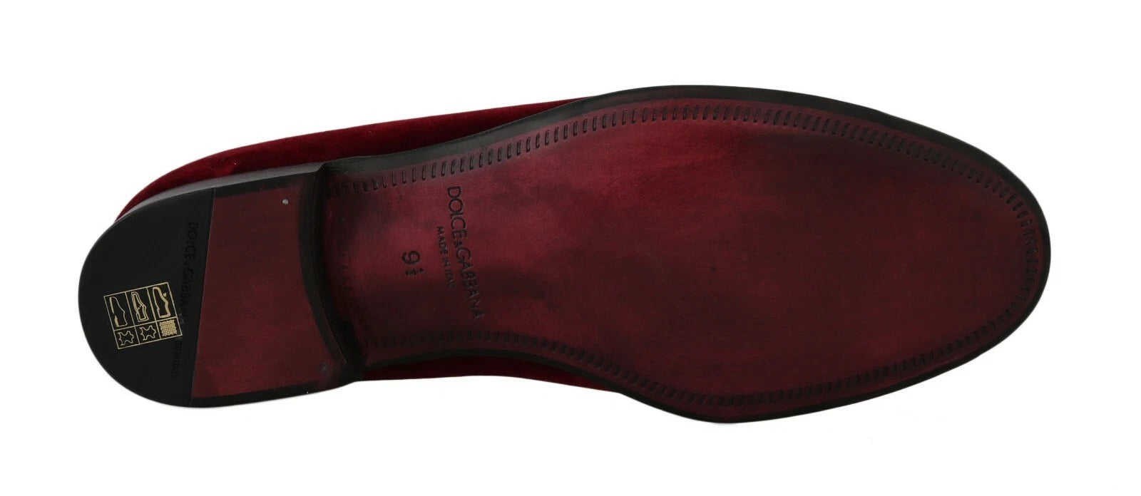 Bordeaux Samt-Loafer Gun Horseshoe Schuhe