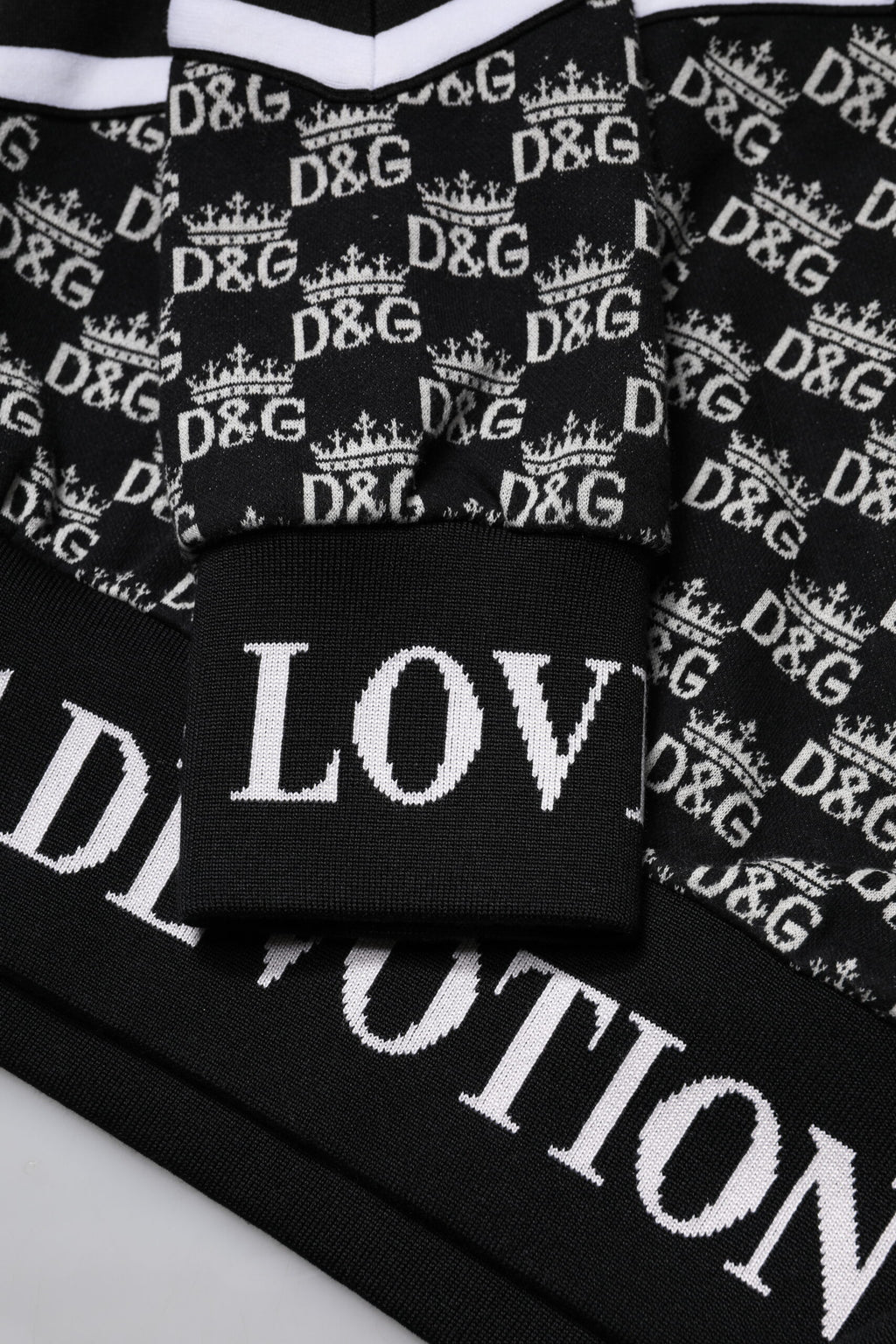 Mehrfarbiger Pullover aus Baumwolle mit Rundhalsausschnitt