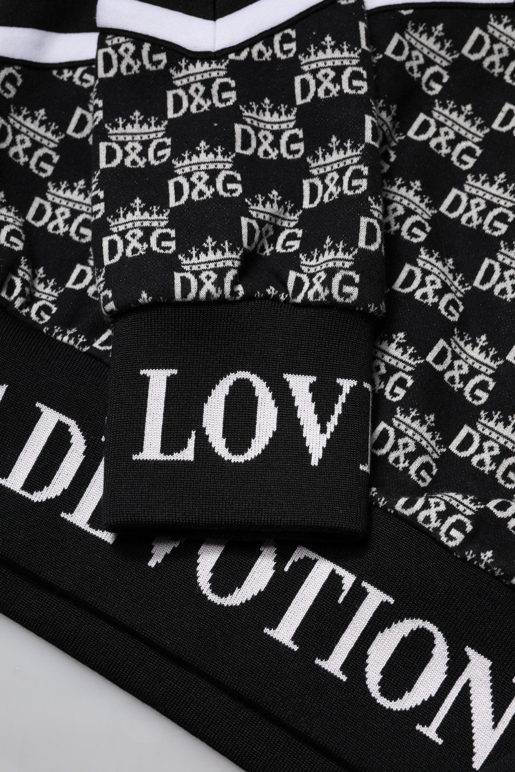 Mehrfarbiger Pullover aus Baumwolle mit Rundhalsausschnitt