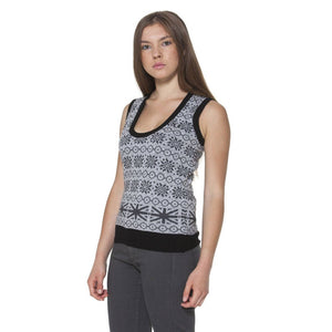 Grauer Wollpullover