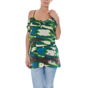 Green Cotton Unisex Tank