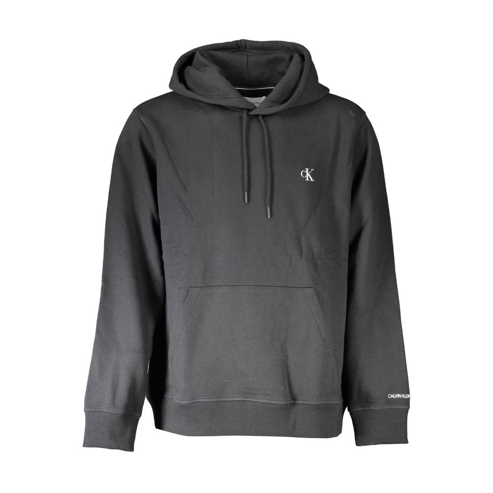 Calvin Klein Black Cotton Unisex Sweatshirt