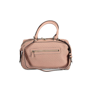 Rosa Polyethylen Damen Handtasche