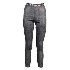 Schwarze Baumwoll-Leggings für Damen