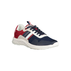 Blaue Polyester Herren Sneaker