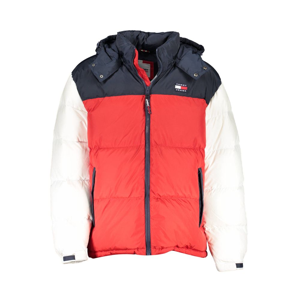 Blaue Polyester-Herrenjacke