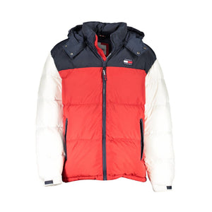Blaue Polyester-Herrenjacke
