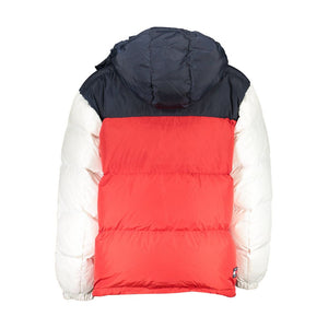 Blaue Polyester-Herrenjacke