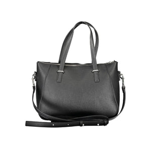 Schwarze Polyethylen Damenhandtasche