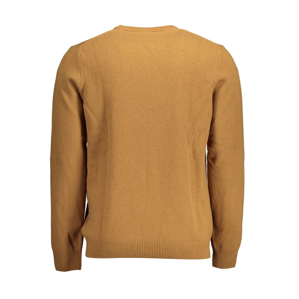 Brauner Wollpullover für Herren
