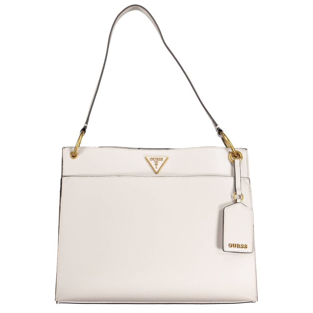 Graue Polyethylen-Damenhandtasche