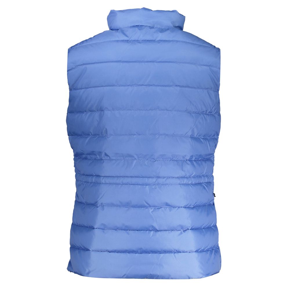 Hellblaue Polyester-Damenjacke