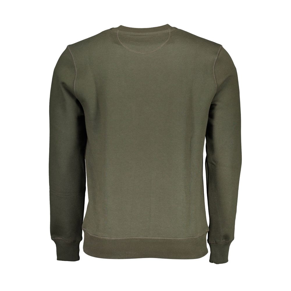 Grüner Baumwollpullover
