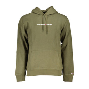 Grüner Baumwollpullover für Herren