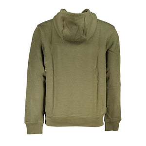 Grüner Baumwollpullover für Herren