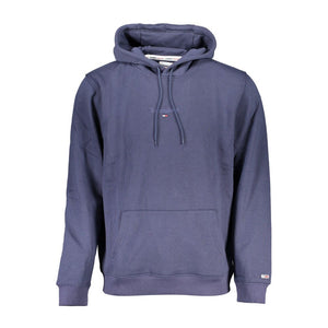 Blauer Baumwollpullover für Herren