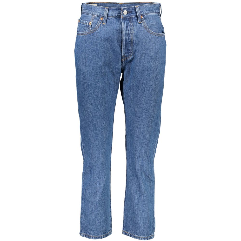 Blaue Jeans und Hose aus Baumwolle