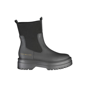 Elegante Stiefelette mit Kontrastdetails