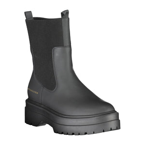 Elegante Stiefelette mit Kontrastdetails