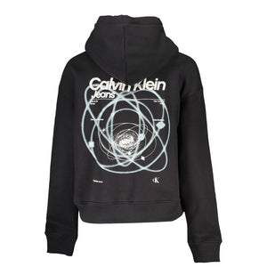 Schickes Fleece-Sweatshirt mit Kapuze und Stickerei