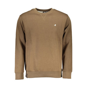 Brauner Baumwollpullover