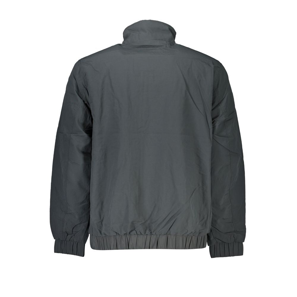 Elegante graue Jacke aus recyceltem Nylon