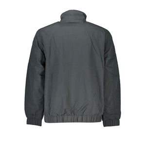 Elegante graue Jacke aus recyceltem Nylon