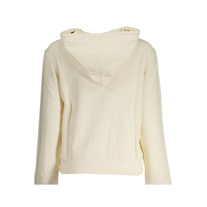 Beigefarbener Baumwollpullover