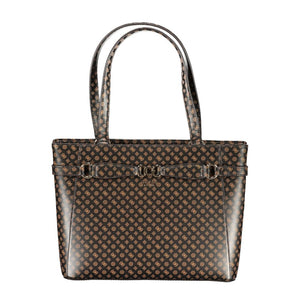 Braune Handtasche aus Polyethylen