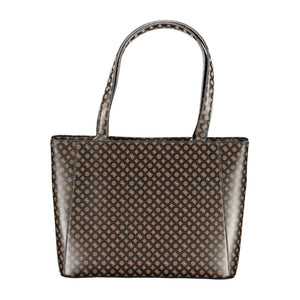Braune Handtasche aus Polyethylen