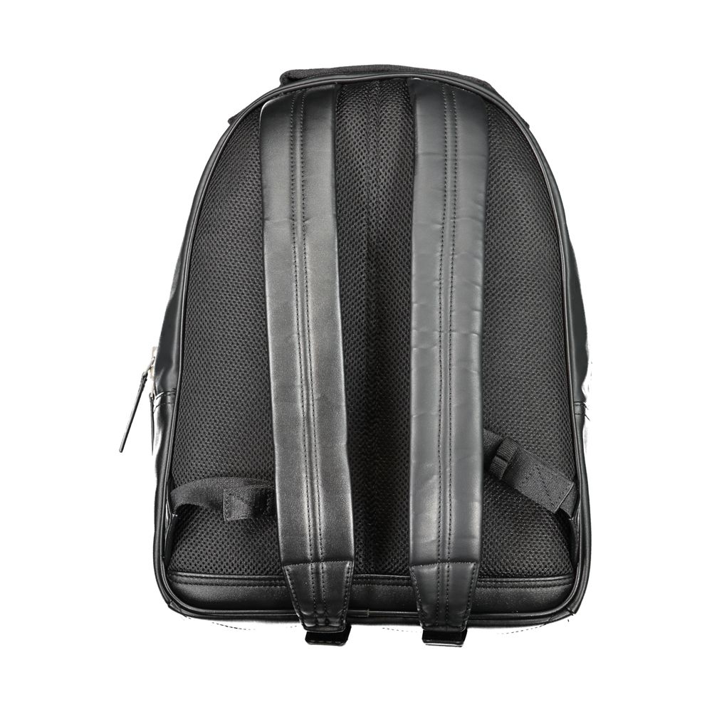 Schwarzer Polyethylen-Rucksack