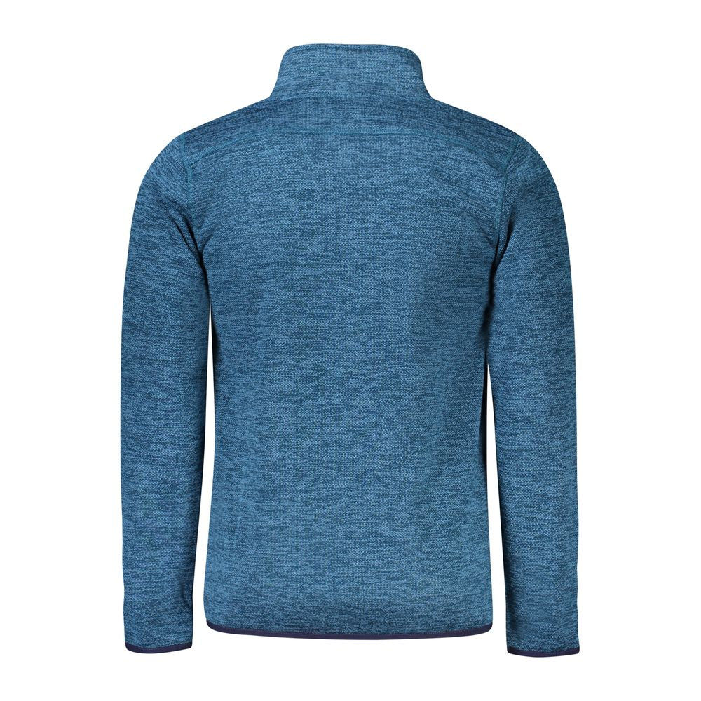 Blaue Polyester-Herrenjacke