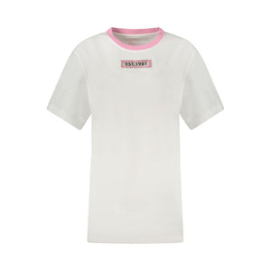 White Cotton Women Top