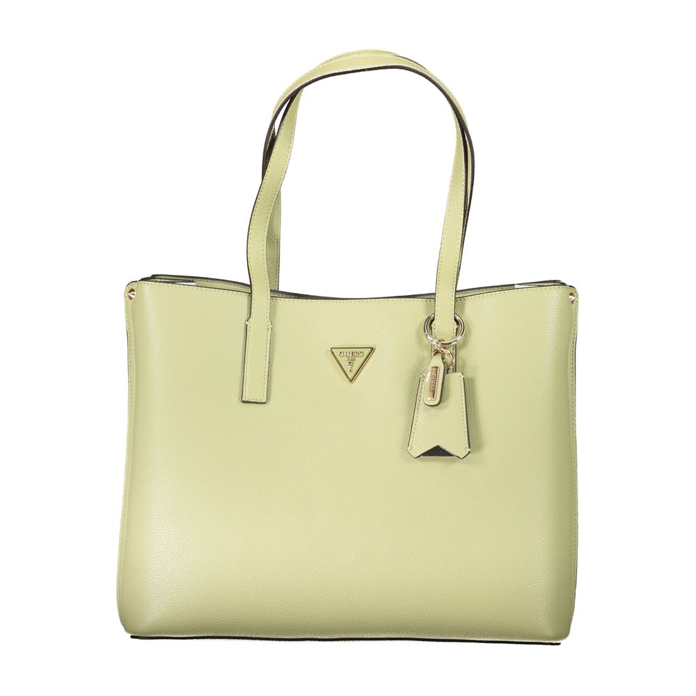 Grüne Polyethylen Damenhandtasche
