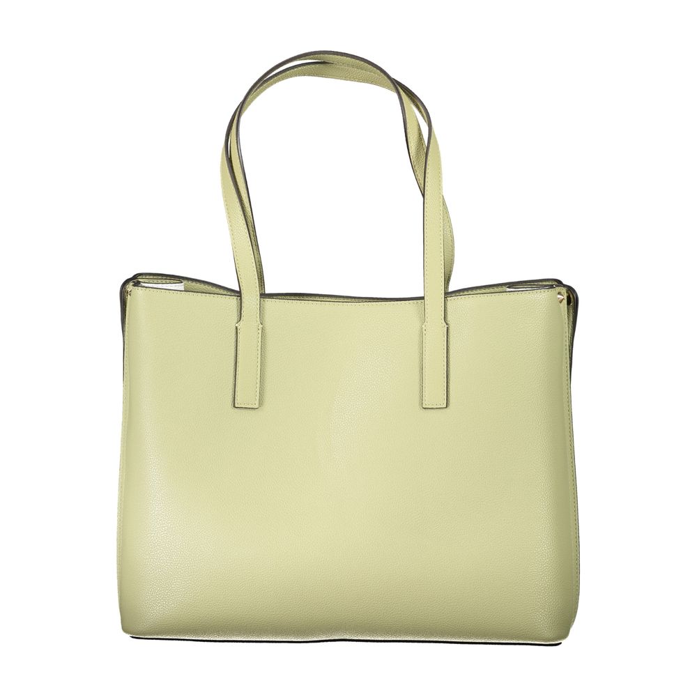 Grüne Polyethylen Damenhandtasche