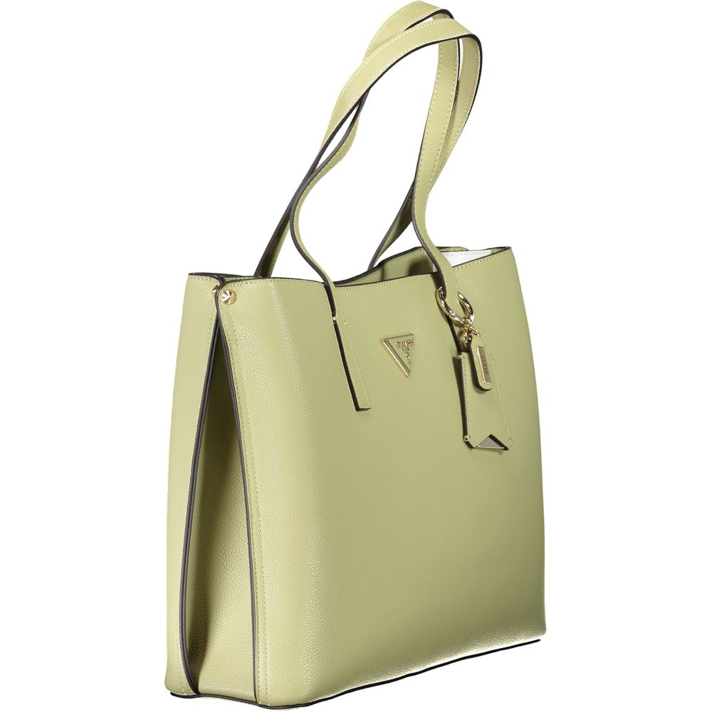 Grüne Polyethylen Damenhandtasche