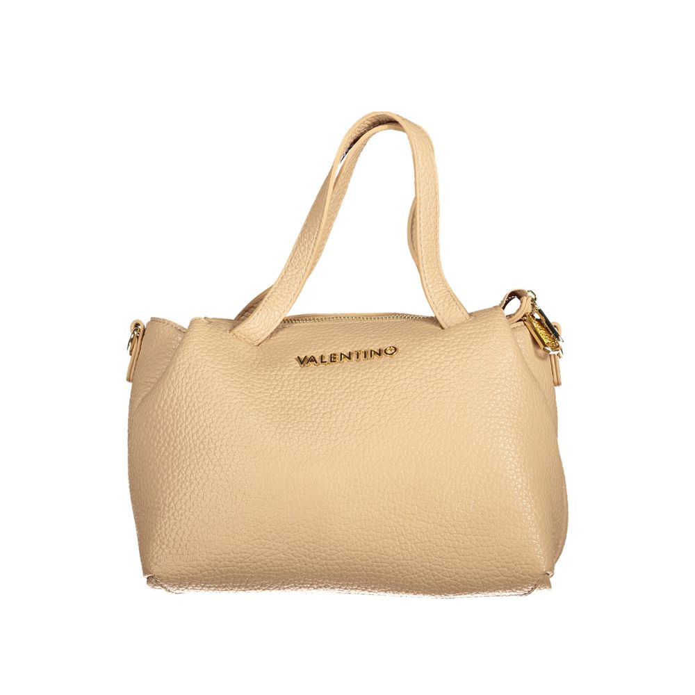 Beige Polyethylen Damen Handtasche