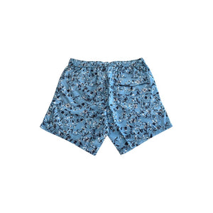 Trussardi Beachwear Light Blue Polyester Men Swim Short
