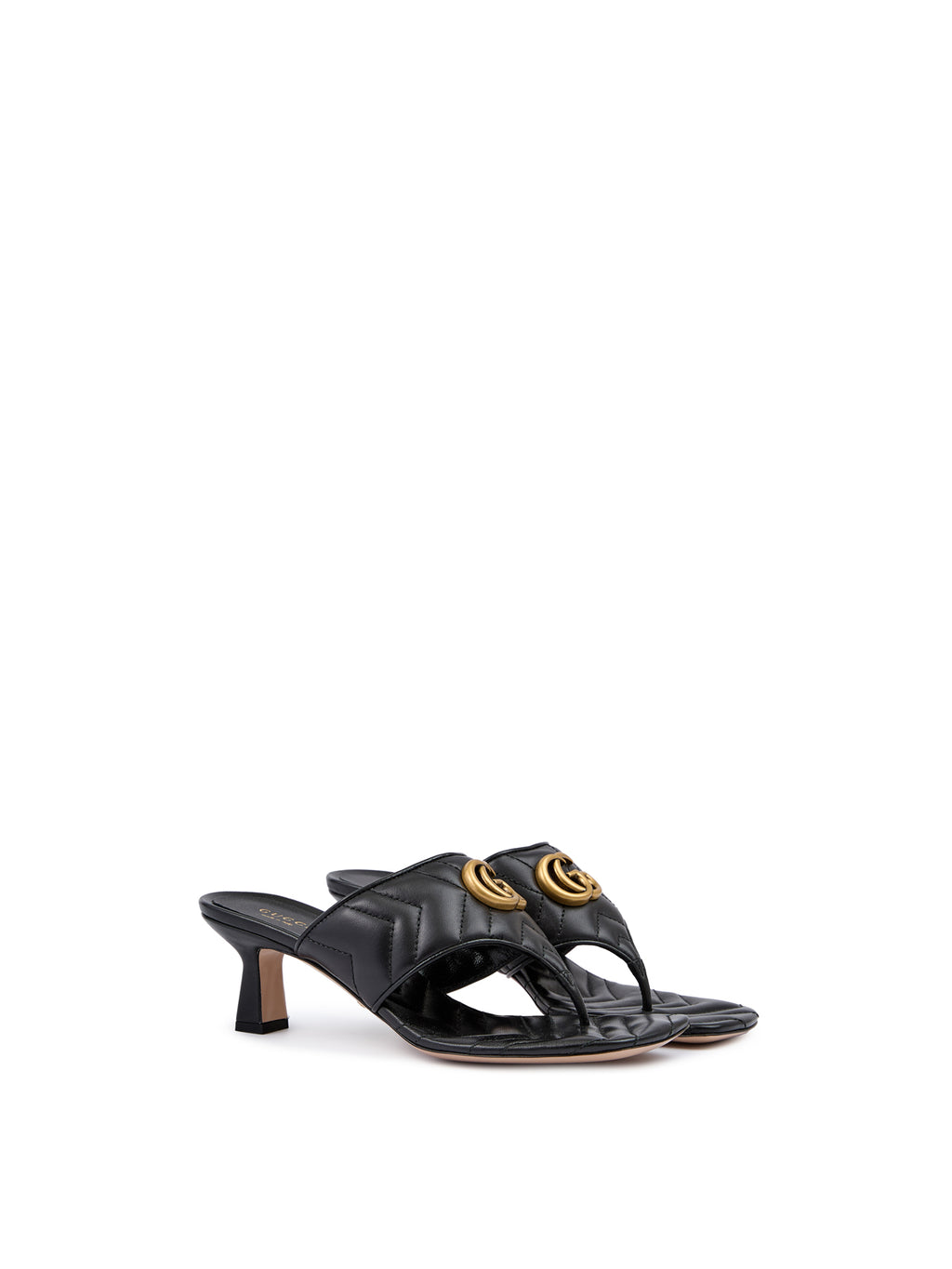 Mystic Schwarze Sandalen aus Nappaleder „Charlotte“