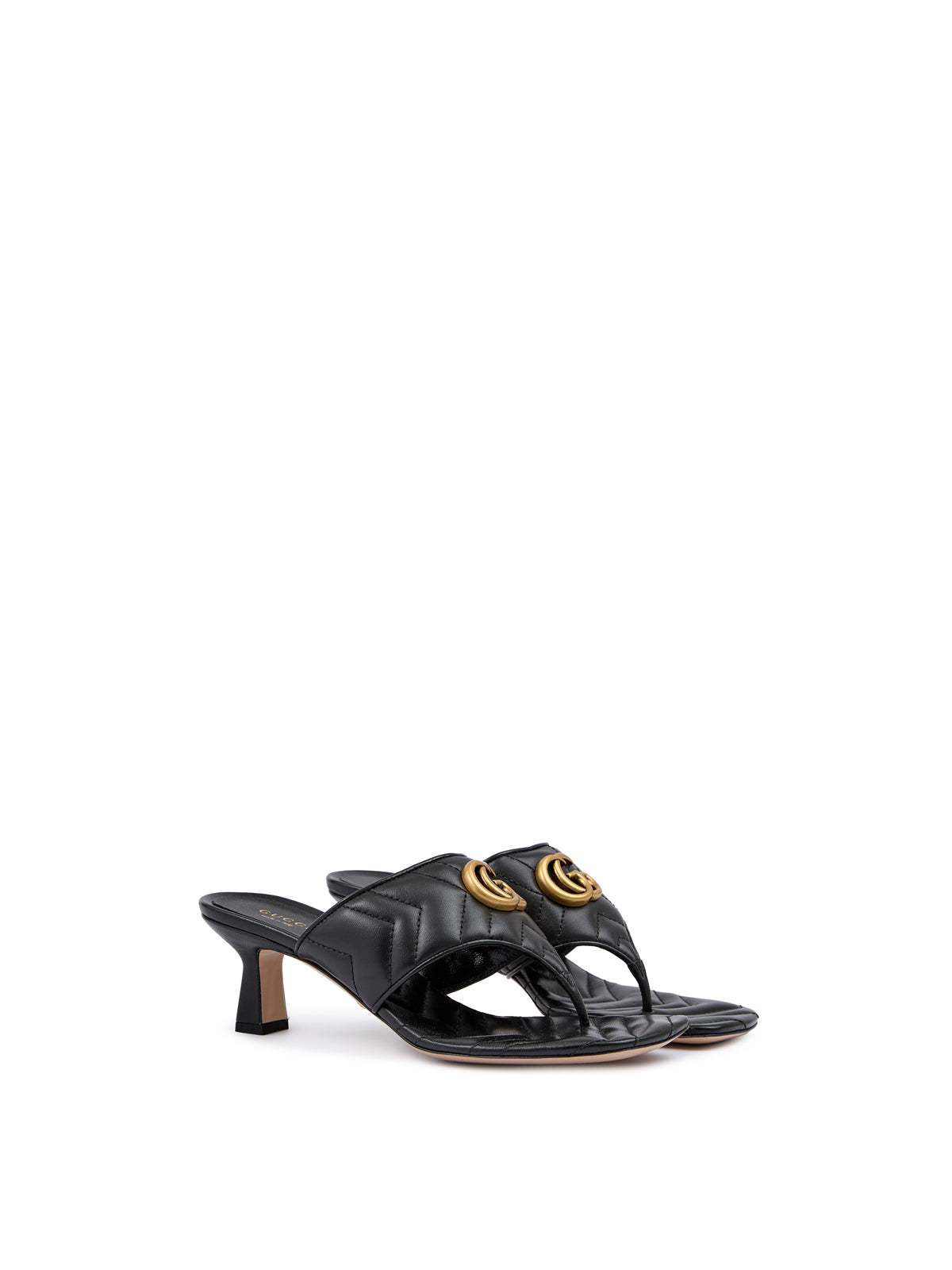 Mystic Schwarze Sandalen aus Nappaleder „Charlotte“