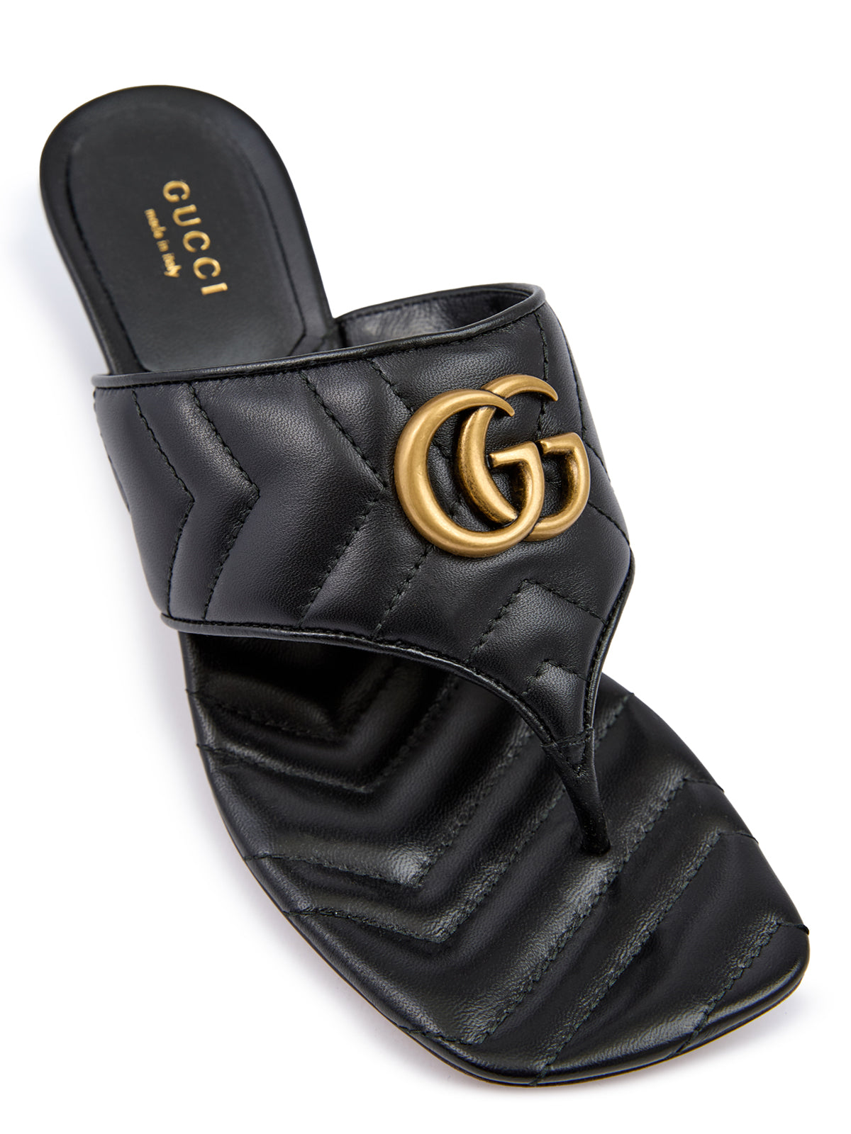 Mystic Schwarze Sandalen aus Nappaleder „Charlotte“