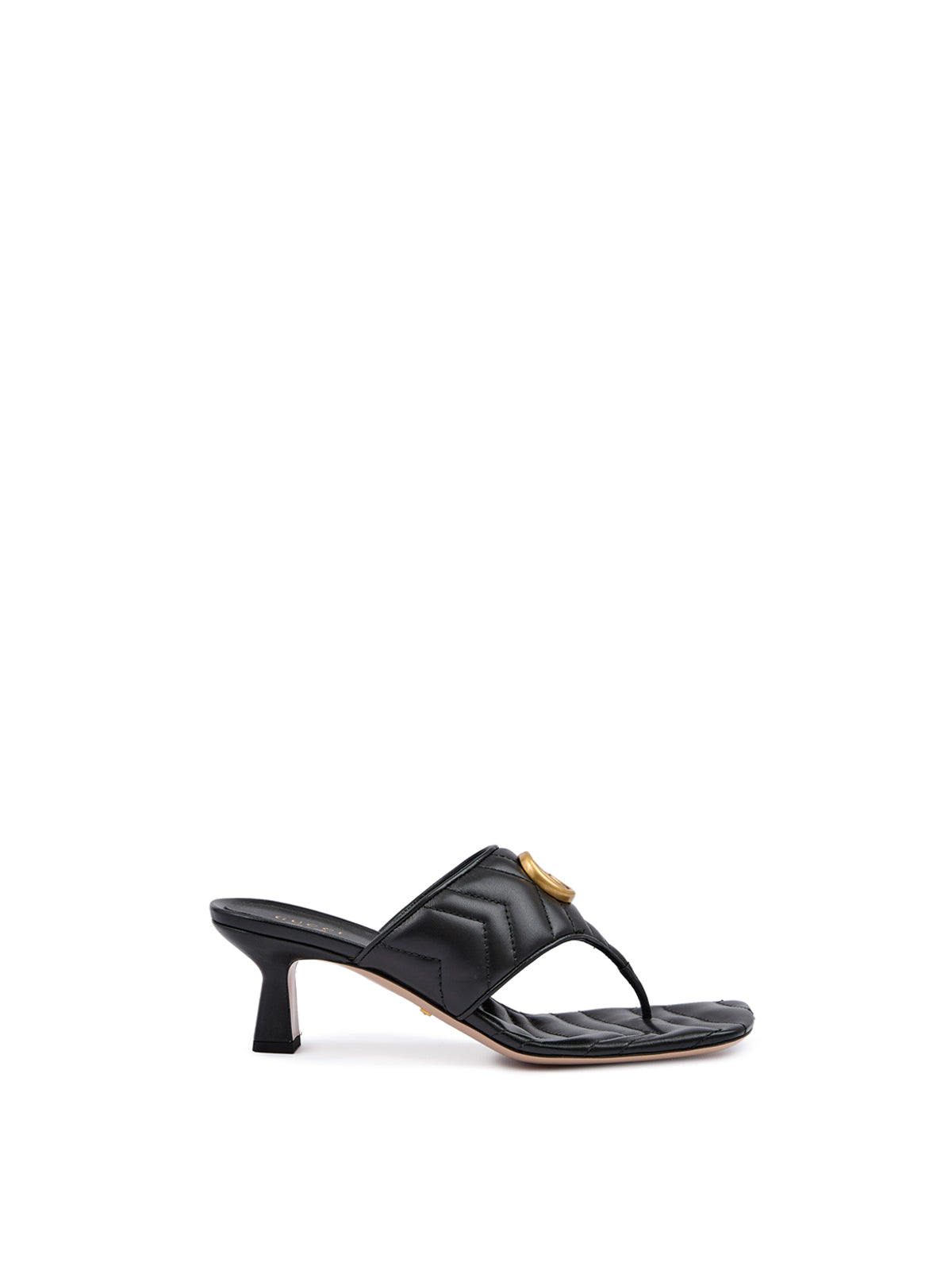 Mystic Schwarze Sandalen aus Nappaleder „Charlotte“