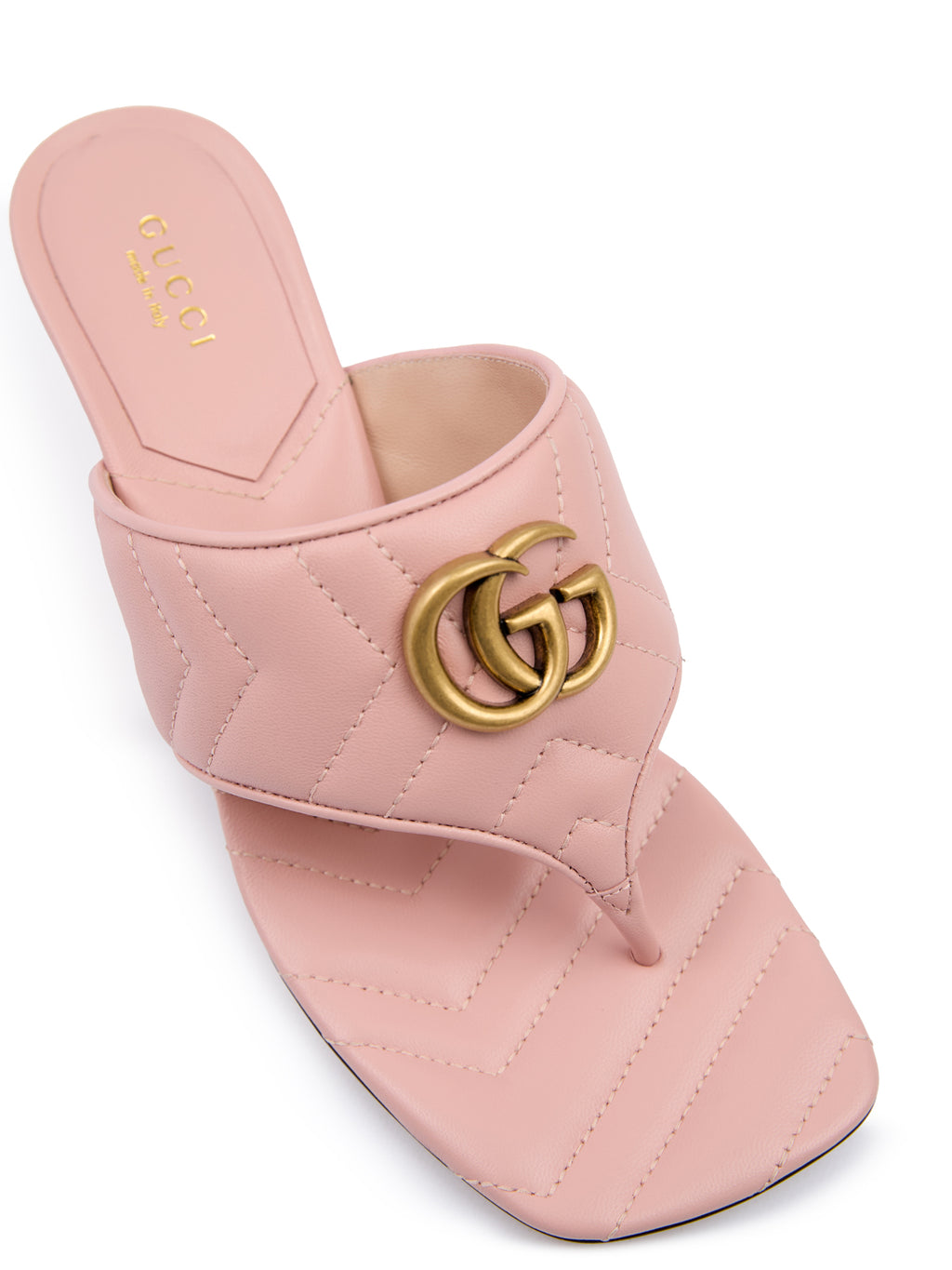 Mystic Pink Nappaledersandalen Charlotte