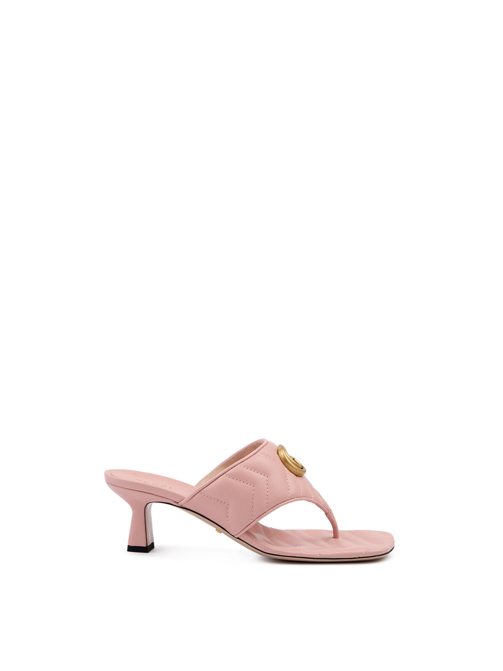 Mystic Pink Nappaledersandalen Charlotte