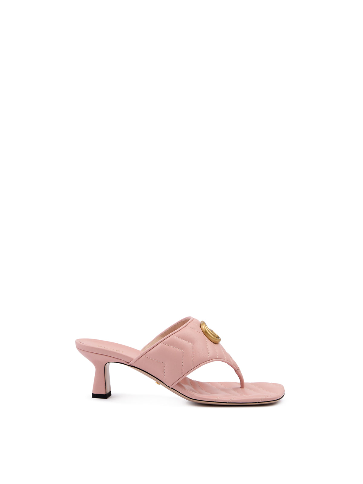 Mystic Pink Nappaledersandalen Charlotte