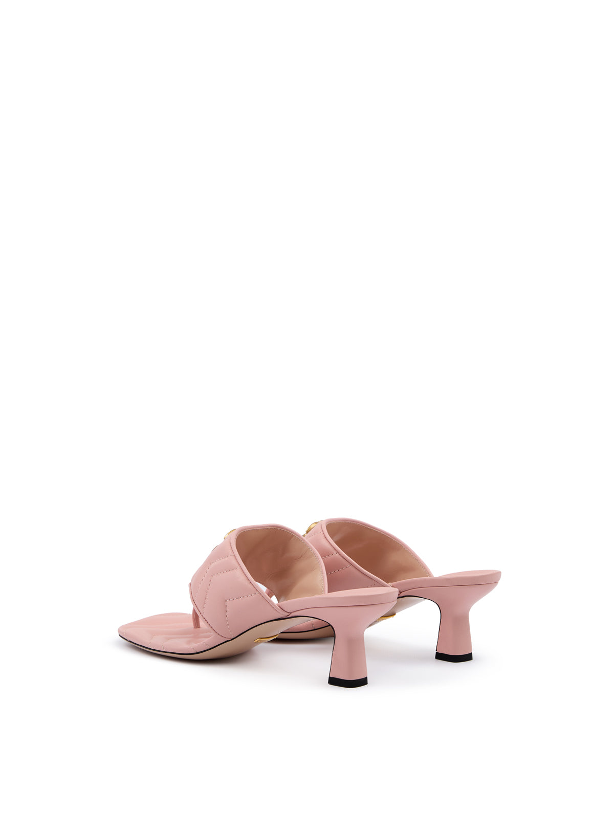 Mystic Pink Nappaledersandalen Charlotte