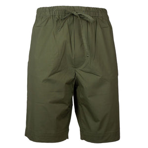 Grüne Baumwollshorts