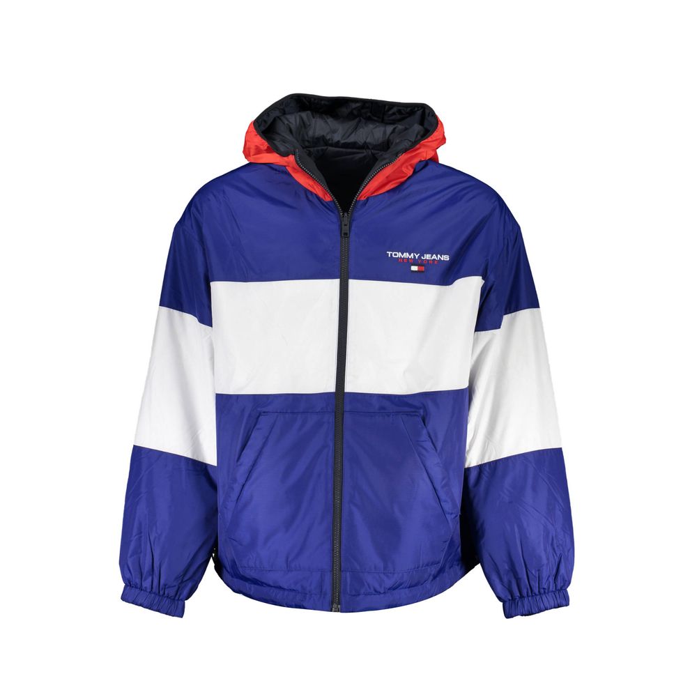 Blaue Wendejacke aus Polyester für Herren