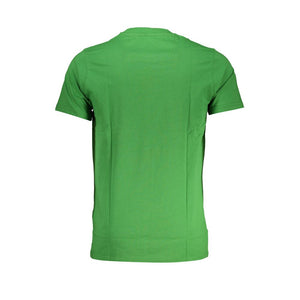Grünes Baumwoll-T-Shirt