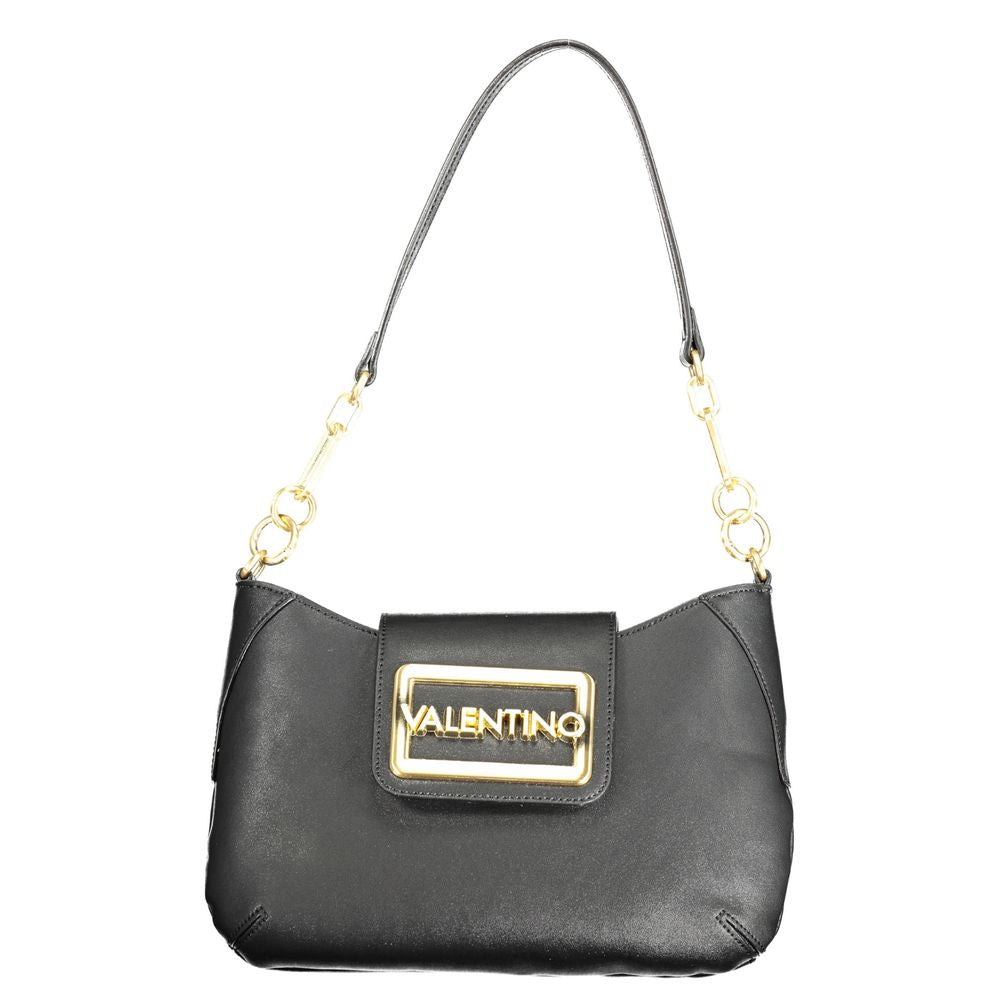 Schwarze Handtasche aus Polyethylen